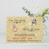 最後の1回/金ゴールド-バチェロレッテ招待状 招待状 (スタンド正面)