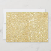 最後の1回/金ゴールド-バチェロレッテ招待状 招待状 (裏面)