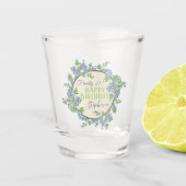 最後の21幸せ21誕生日プレゼント ショットグラス (正面)