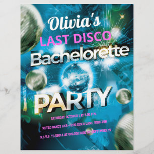 最後のDisco予算バチェロレッテ チラシ