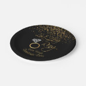 最後のFling -バチェロレッテ-金ゴールド⭐⭐⭐⭐⭐ ペーパープレート (アングル)