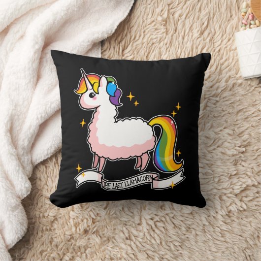 最後のLlamacorn クッション (ブランケット)