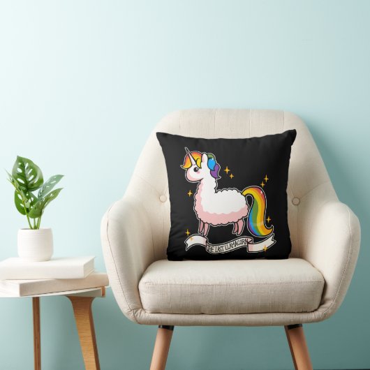 最後のLlamacorn クッション (椅子)