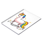 最後のLlamacorn ノートブック (左側)