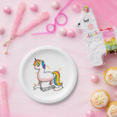 最後のLlamacorn ペーパープレート (パーティー)