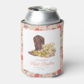 最後のRodeo女性のカーボーイブートフローラバチェロレッテ 缶クーラー (缶正面)