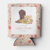 最後のRodeo女性のカーボーイブートフローラバチェロレッテ 缶クーラー (正面)