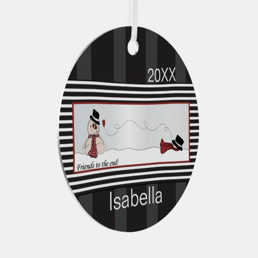 最後までの友だち メタルオーナメント (正面右)