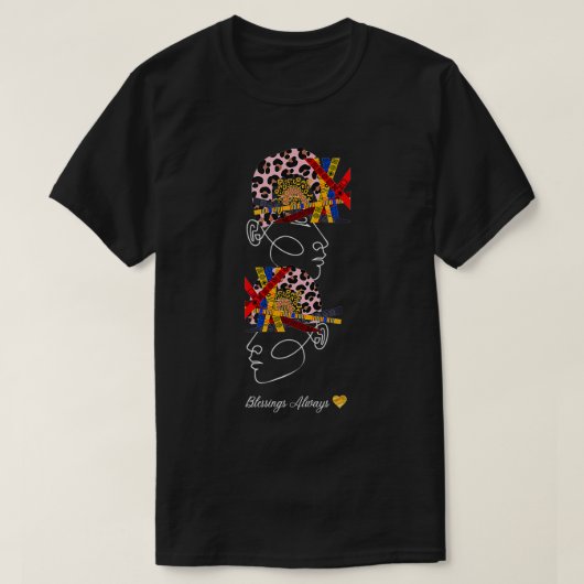 最後までの最初の恵み Tシャツ (デザイン正面)