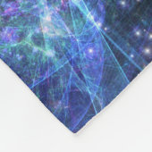 最後まで、銀河の宇宙の風景: フリースブランケット (角)