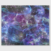 最後まで、銀河の宇宙の風景： ラッピングペーパー (フラット)