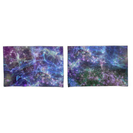 最後まで、銀河の宇宙の風景： 枕カバー