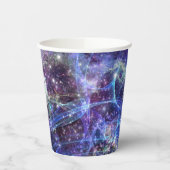 最後まで、銀河の宇宙の風景： 紙コップ (左)