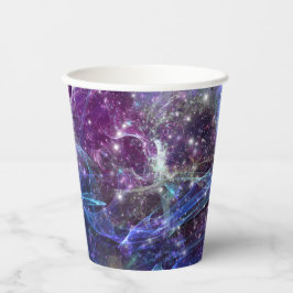 最後まで、銀河の宇宙の風景： 紙コップ
