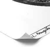 最後を描いたメダリオンのパテン ポスター (角)