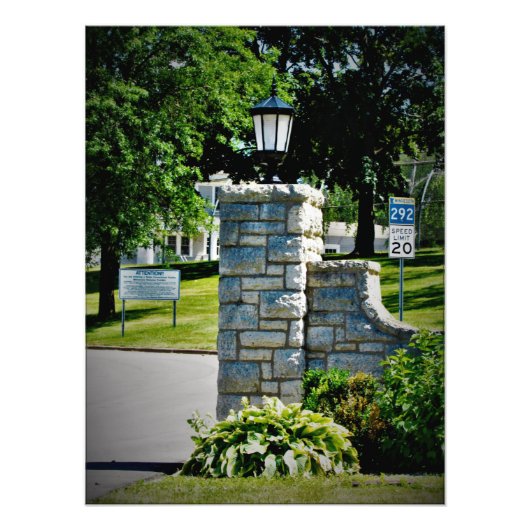 「最後ストップ」 フォトプリント            (正面)