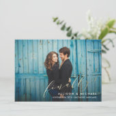 最後フェイクにフォイル書道スクリプト日付を保存 セーブザデート (スタンド正面)