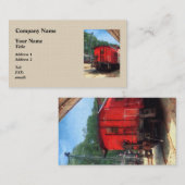 最後尾車 名刺 (正面/裏面)