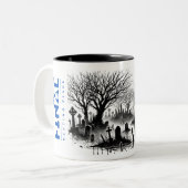 最後忘れの休息所 ツートーンマグカップ (正面左)