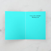 最後私は…会いました カード (内部)