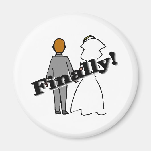 最後結婚したに マグネット (正面)