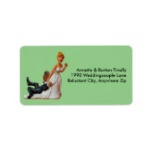 最後結婚の夫婦おもしろい異人種間2 ラベル (正面)