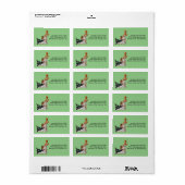 最後結婚の夫婦おもしろい異人種間2 ラベル (フルシート)