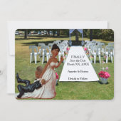 最後結婚の黒おもしろい人夫婦 セーブザデート (正面)