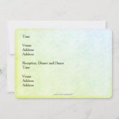 最後結婚の黒おもしろい人夫婦 招待状 (裏面)