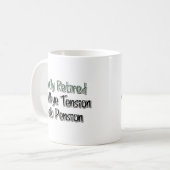 最後退職した：さよならテンション、ハローペンション コーヒーマグカップ (正面左)