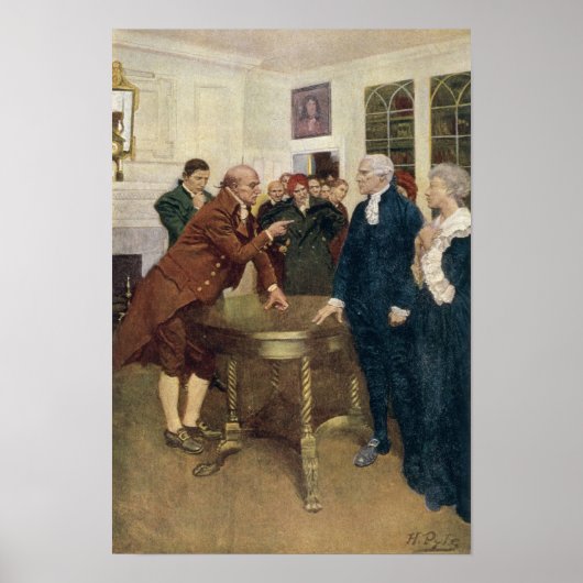 最後通告を行う愛国者委員会 ポスター (正面)