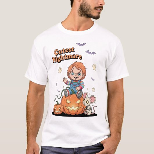 最恐のチャッキー ハロウィン Tシャツ (正面)