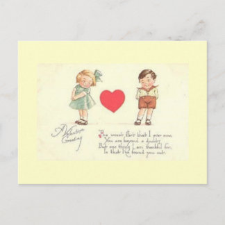 最悪のフリート・ヴァレティンの挨拶 ポストカード