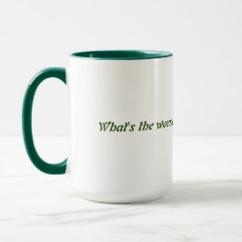 最悪の事態 マグカップ