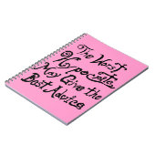 最悪の偽善者 ノートブック (左側)