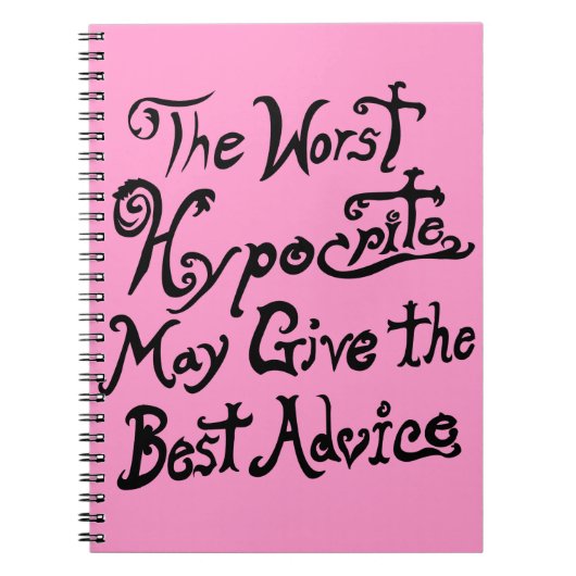 最悪の偽善者 ノートブック (正面)