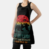 最悪の場合を超えて行くシナリオAクマはあなたを殺す エプロン (インサイチュ)