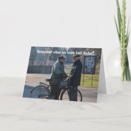 最悪の奴らの誕生日カード サンキューカード