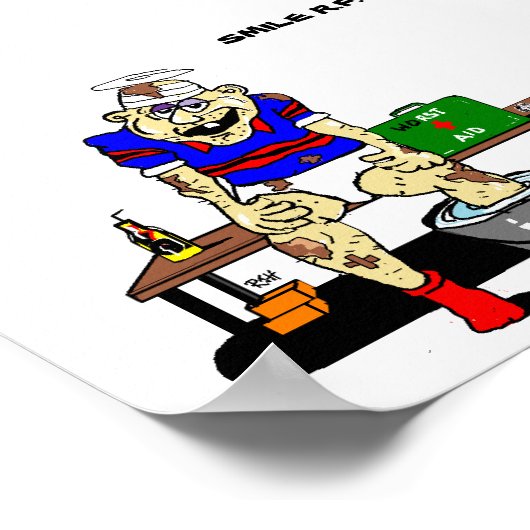 最悪の援助 ポスター (角)