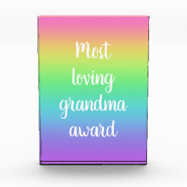 最愛のおばあちゃん賞 フォトブロック