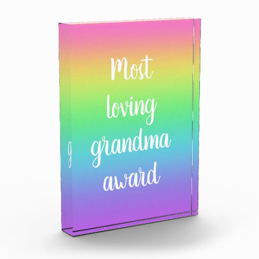最愛のおばあちゃん賞 フォトブロック (左)