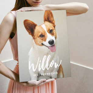 最愛のキャプションフォトパーソナライズされたキャンバスプリント キャンバスプリント