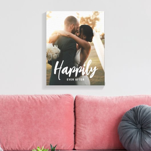 最愛のキャプションフォトパーソナライズされたキャンバスプリント キャンバスプリント (インサイチュ (リビング))