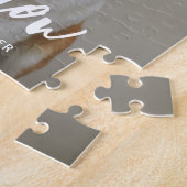 最愛のキャプションフォトパーソナライズされたパズル ジグソーパズル (側面)