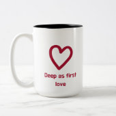 最愛のコーヒーカップ ツートーンマグカップ (左)