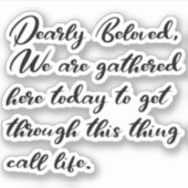 最愛のステッカーが集まった シール (正面)