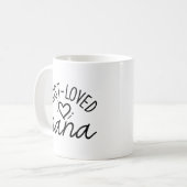 最愛のナナ コーヒーマグカップ (正面左)