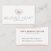 最愛のハート 名刺 (正面/裏面)