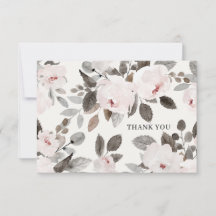 最愛のピンクローゼスサンキューカード