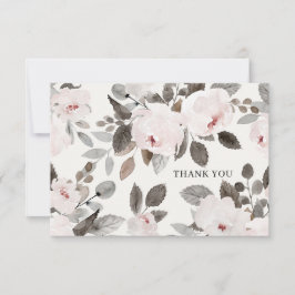 最愛のピンクローゼスサンキューカード サンキューカード